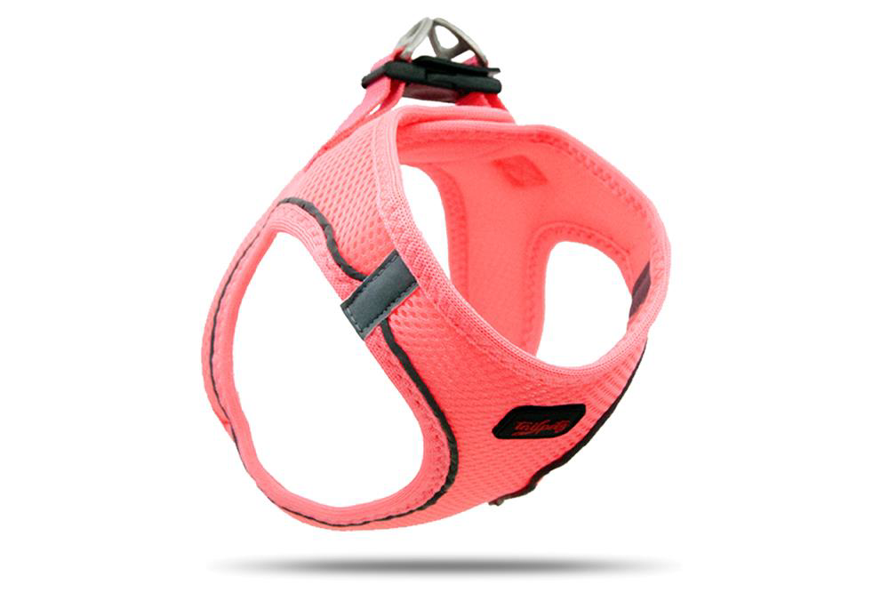 Tailpetz Air Mesh Harness Göğüs Tasması Neon Pembe XSmall