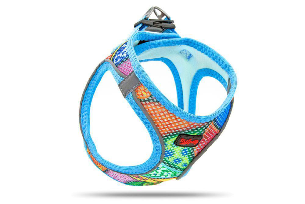 Tailpetz Air Mesh Harness Desenli Göğüs Tasması Patch 3XSmall