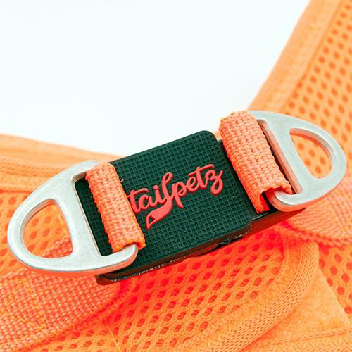 Tailpetz Air Mesh Harness Göğüs Tasması Neon Orange Large