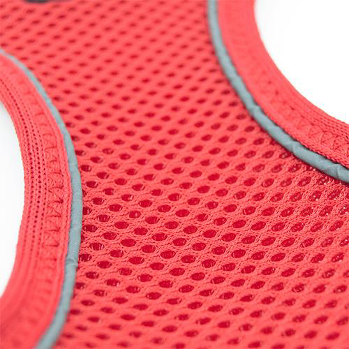 Tailpetz Air Mesh Harness Göğüs Tasması Neon Kırmızı 3XSmall