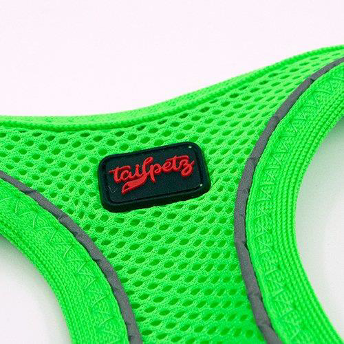 Tailpetz Air Mesh Harness Göğüs Tasması Neo Green 2XSmall Tailpetz Air Mesh Harness Göğüs Tasması Neo Green 2XSmall
