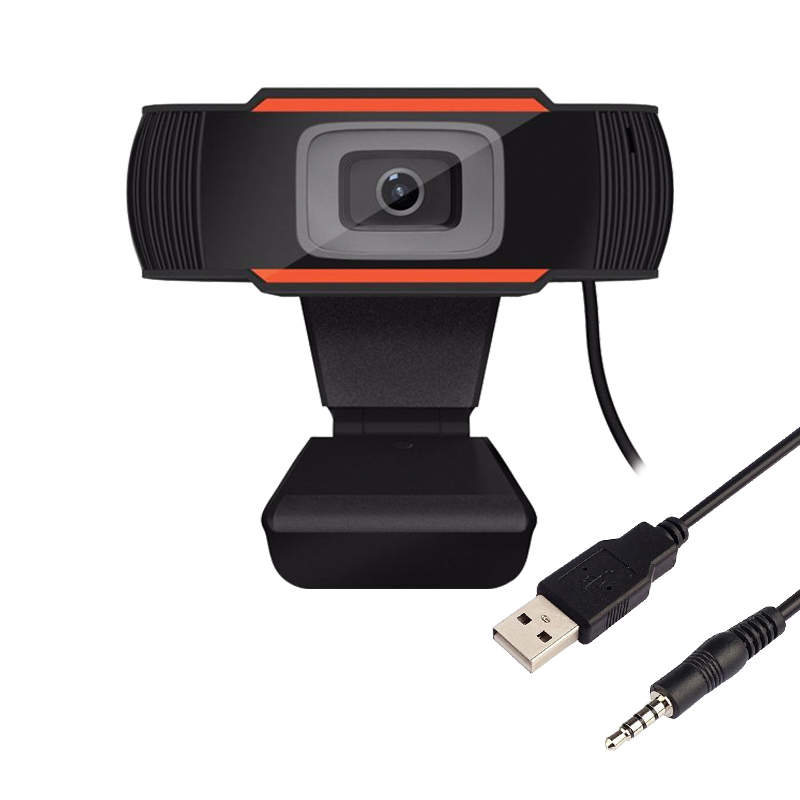 TAK ÇALIŞTIR 5 MP MİKROFONLU 720P USB WEBCAM PC KAMERA (4741)