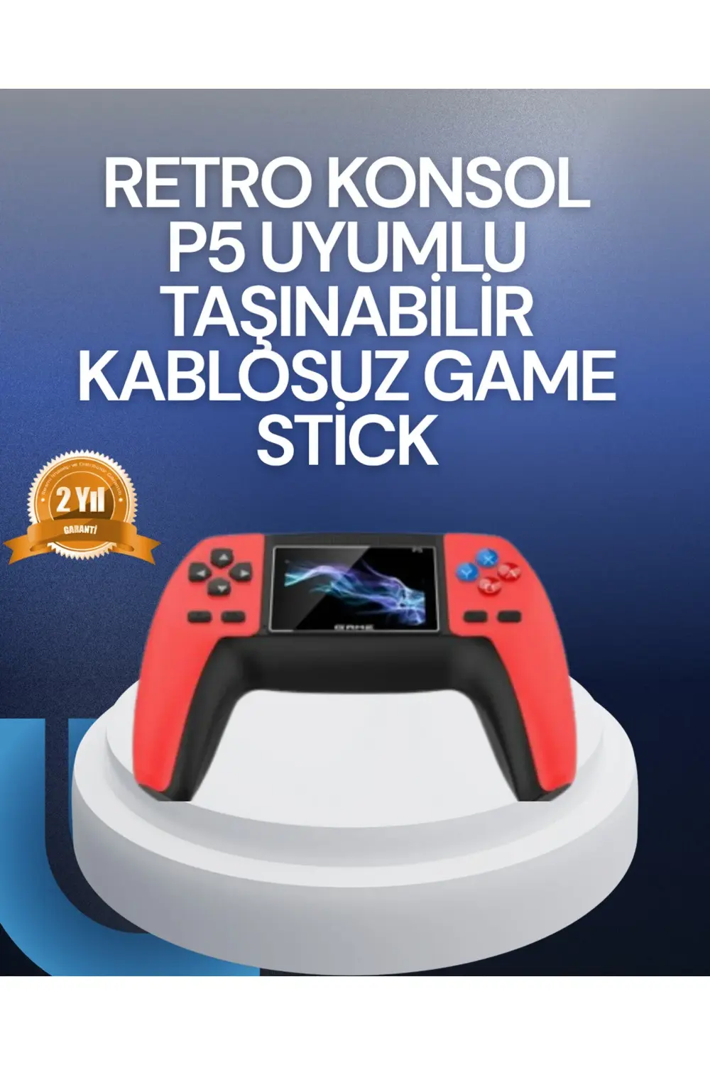 Tak Çalıştır Mini Retro GamePad | 520 Klasik Oyun