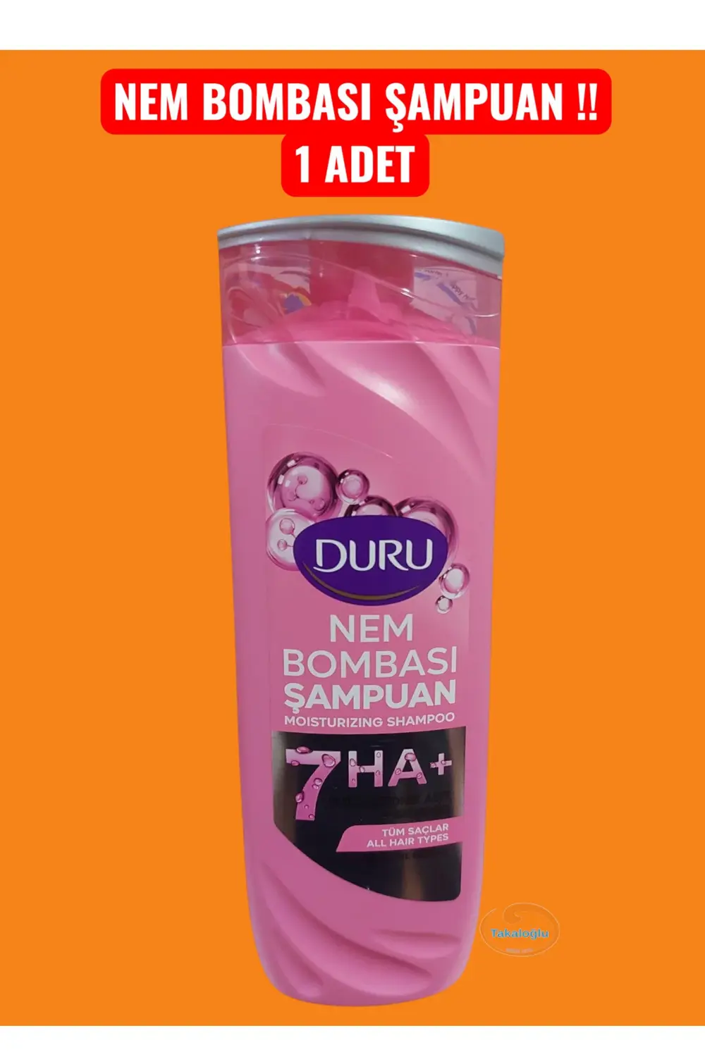 Takaloğlu Nem Bombası Şampuan - Güçlü ve Parlak