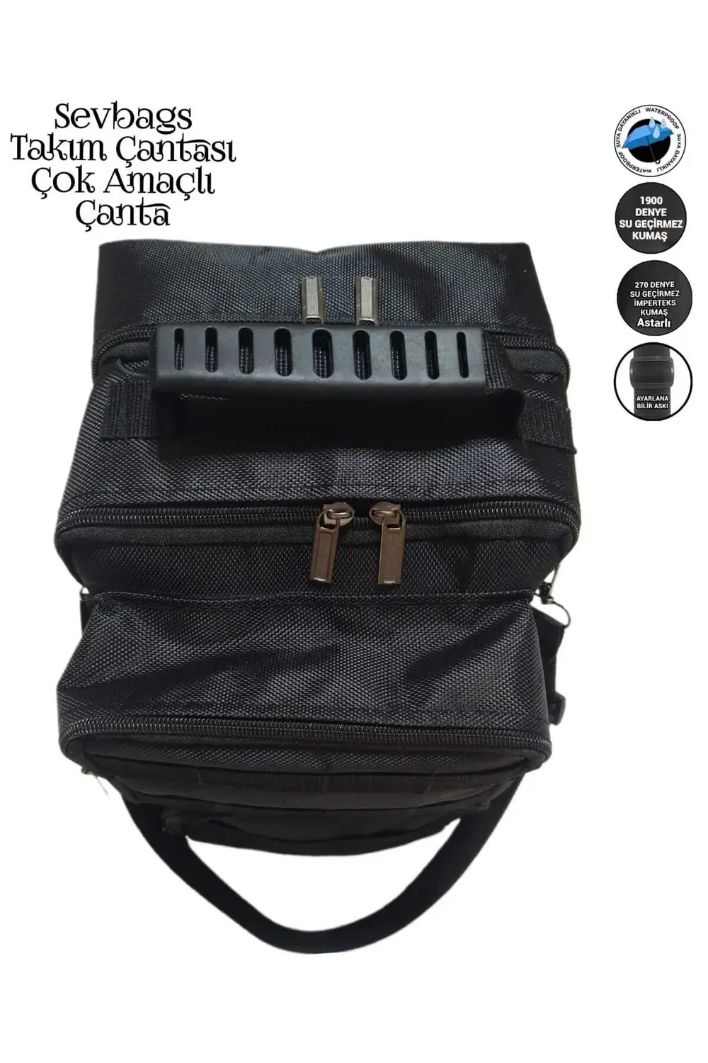 Takım Çantası 4 Bölmeli Çapraz Askılı Çok Amaçlı Çanta