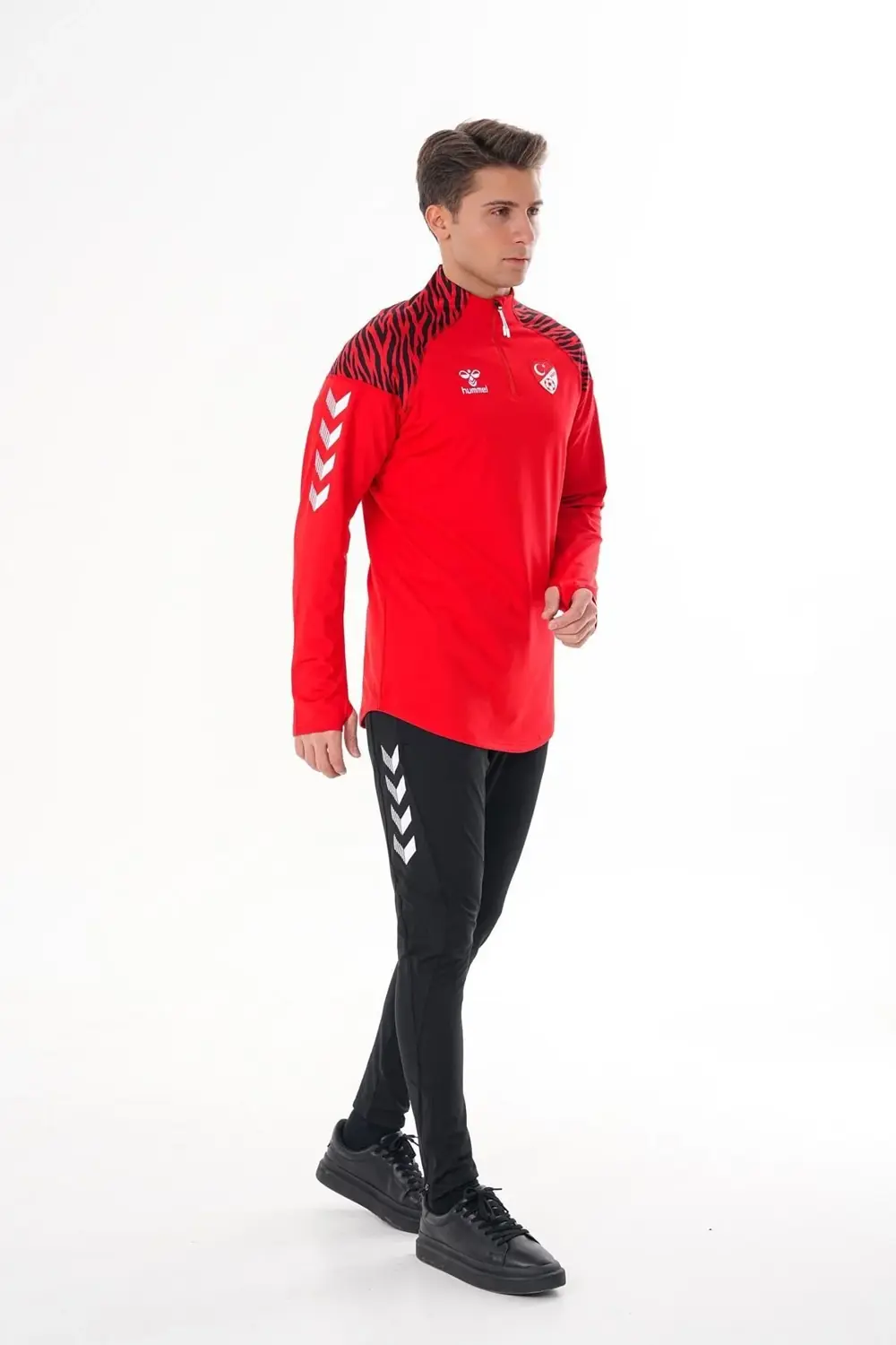 TAKIM, TFF HAKEM ANTRENMAN EŞOFMAN TAKIMI Kırmızı, ALT VE ÜST-L