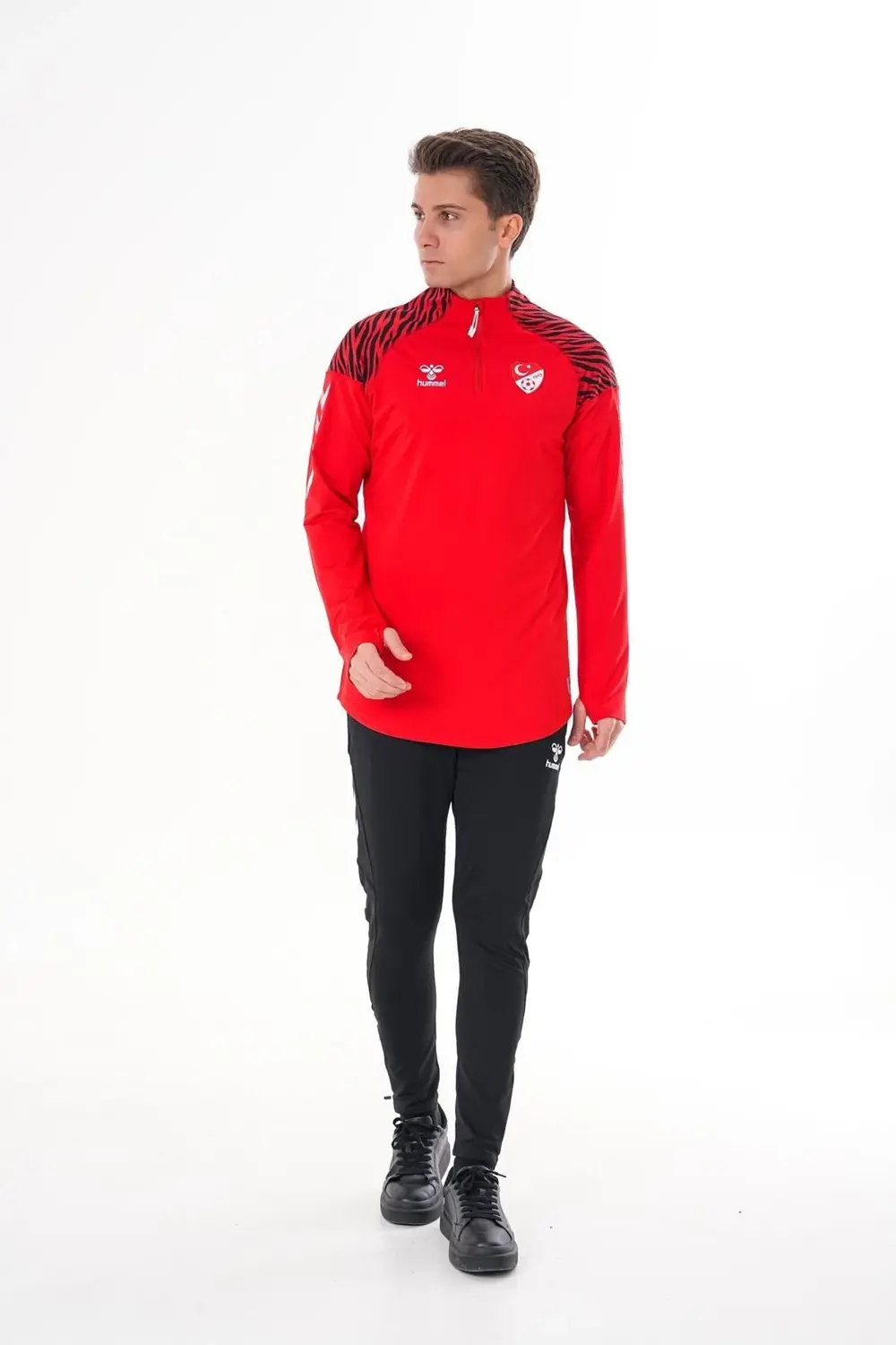 TAKIM, TFF HAKEM ANTRENMAN EŞOFMAN TAKIMI Kırmızı, ALT VE ÜST-L