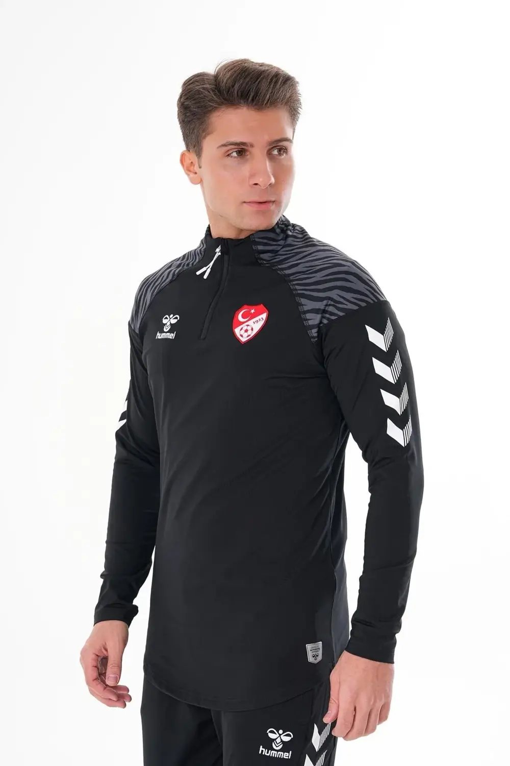 TAKIM, TFF HAKEM ANTRENMAN EŞOFMAN TAKIMI Siyah, ALT VE ÜST-M