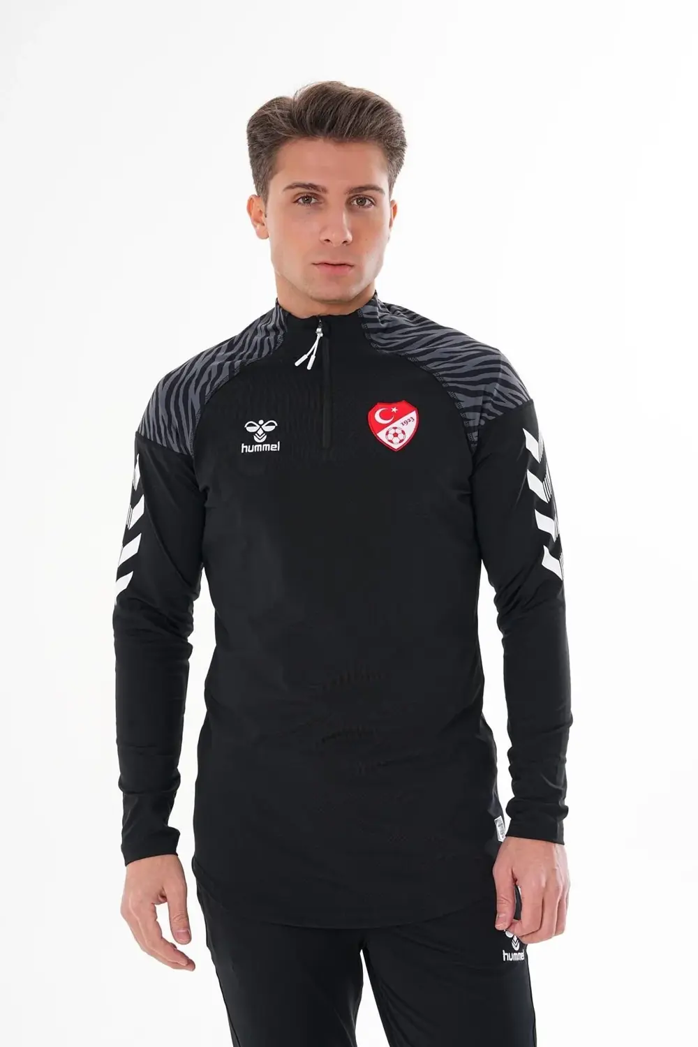 TAKIM, TFF HAKEM ANTRENMAN EŞOFMAN TAKIMI Siyah, ALT VE ÜST-M