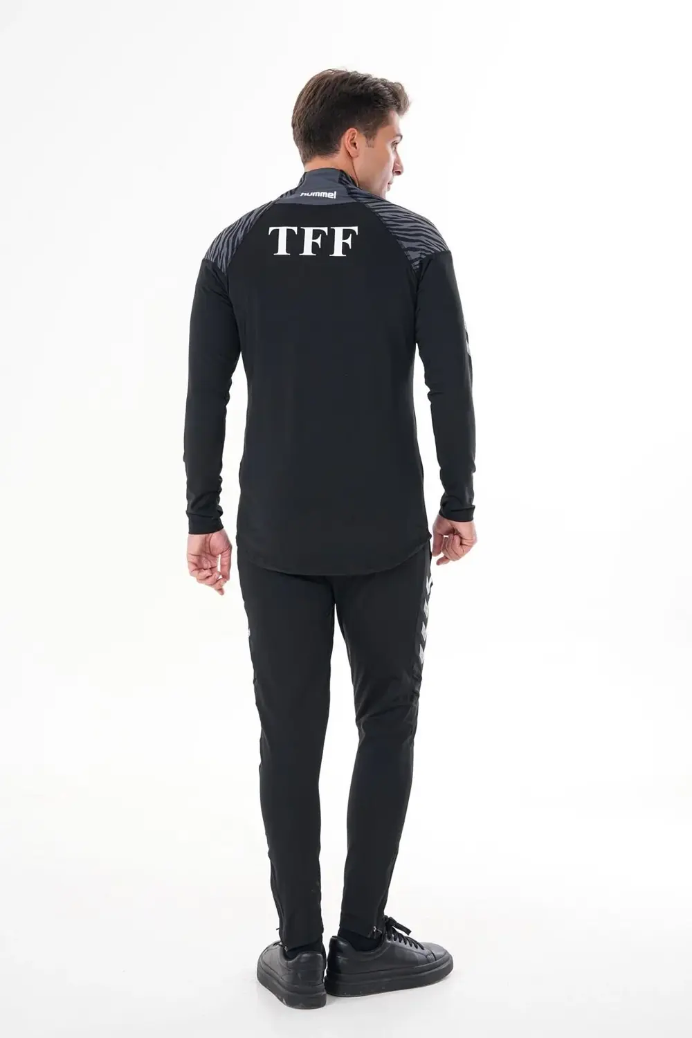 TAKIM, TFF HAKEM ANTRENMAN EŞOFMAN TAKIMI Siyah, ALT VE ÜST-M