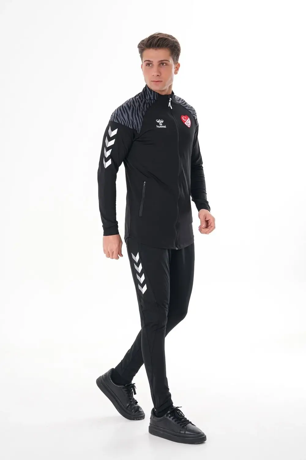 TAKIM, TFF HAKEM DERS VE KAMP EŞOFMAN TAKIMI Siyah, ALT VE ÜST-XL