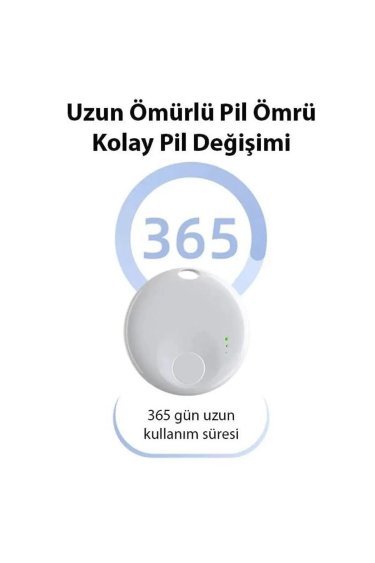 Takip Cihazı Apple Find My Uyumlu N Tag Beyaz