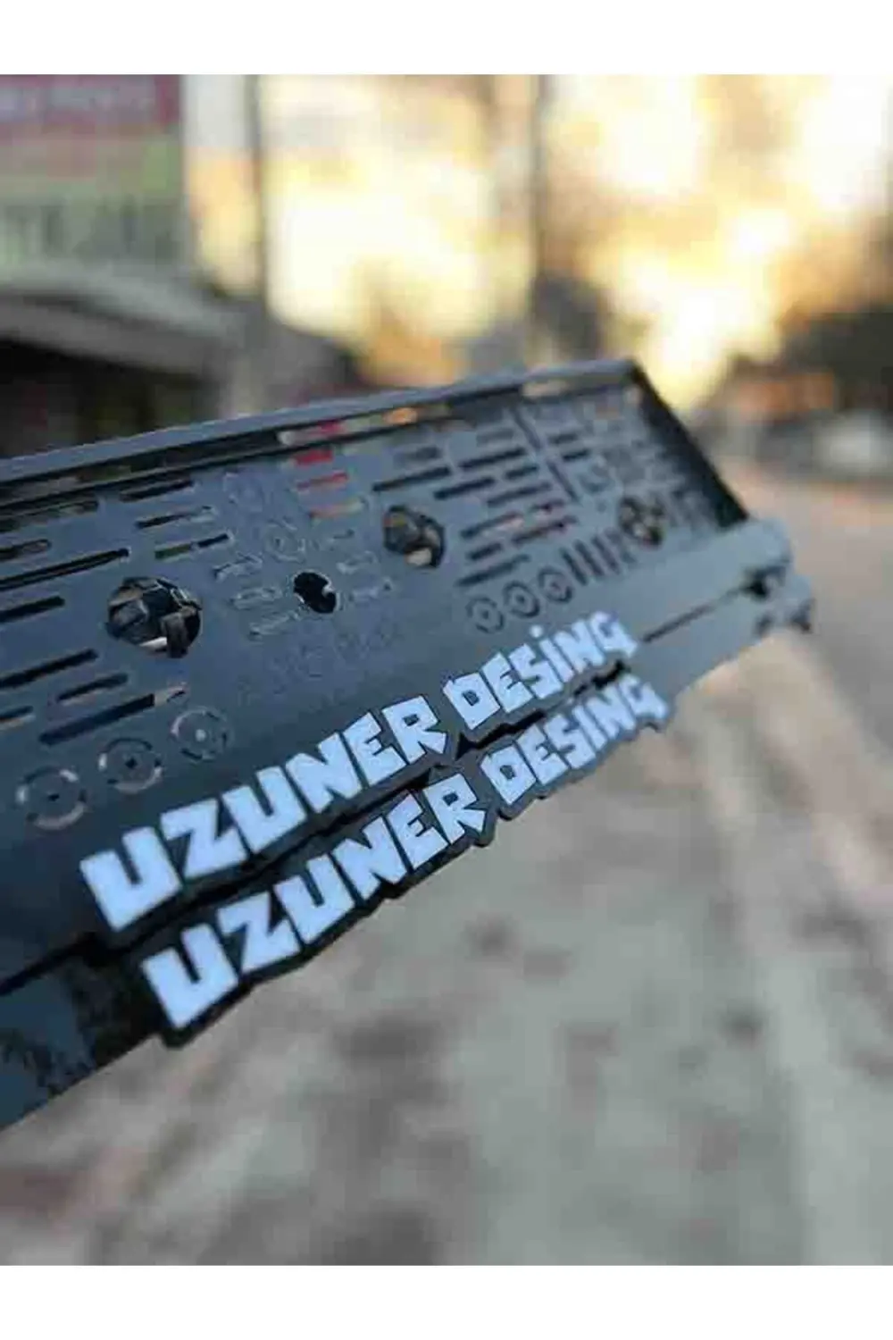 Takmatik Plakalık Isimli Özel Tasarım