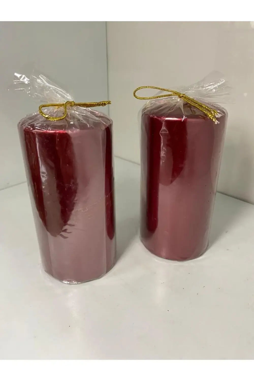 Takoz 2 Li Mum Kırmızı