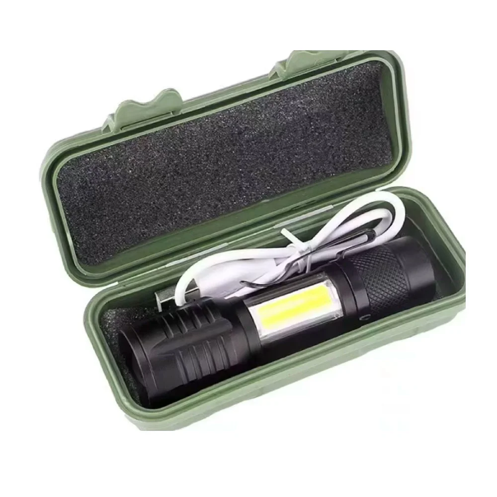 Taktik El Feneri Usb Şarj Edilebilir Kamp Feneri Cob Zumlanabilir Taktik El Feneri Usb Şarj Edilebilir Kamp Feneri Cob Zumlanabilir