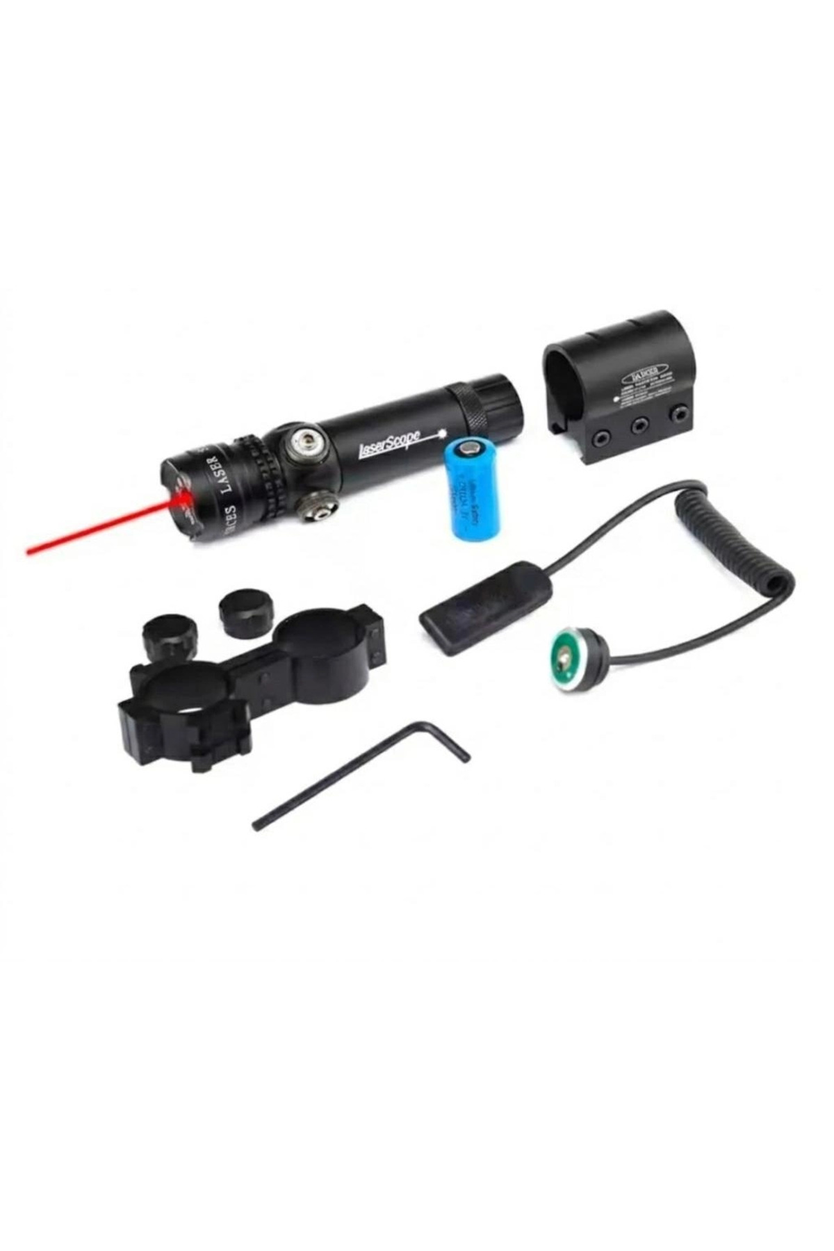 Taktikal İşaretleyici Su Geçirmez Güçlü Kırmızı Lazer ( Lisinya )