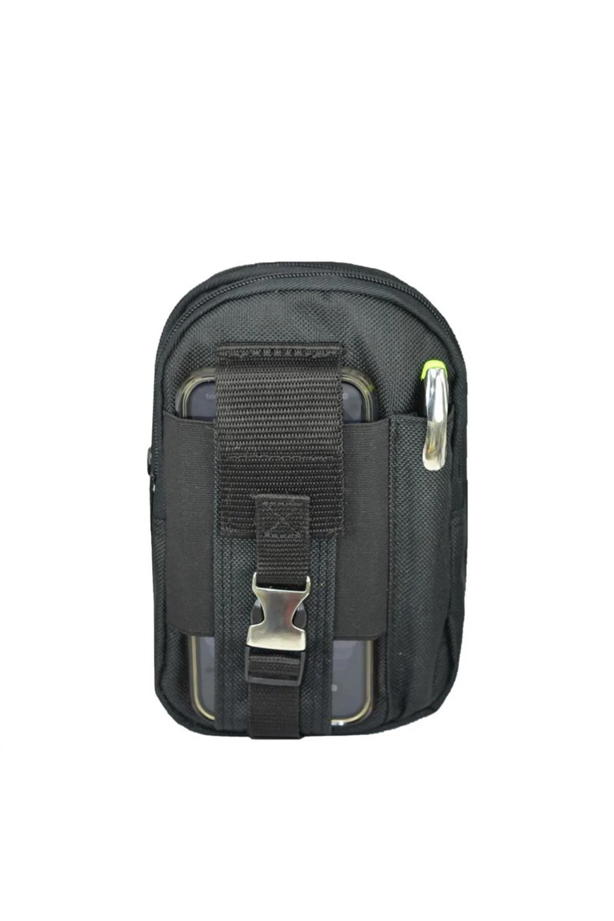 Taktikal Molle 610D Cordura Palaska Bel Çantası Siyah