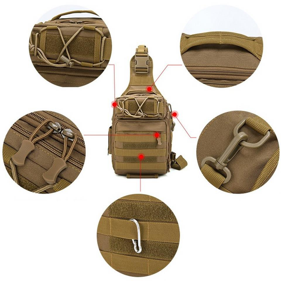 Çanta Yurdu Taktikal Tk1001 Bodybag Çapraz Askılı Çanta Kamuflaj