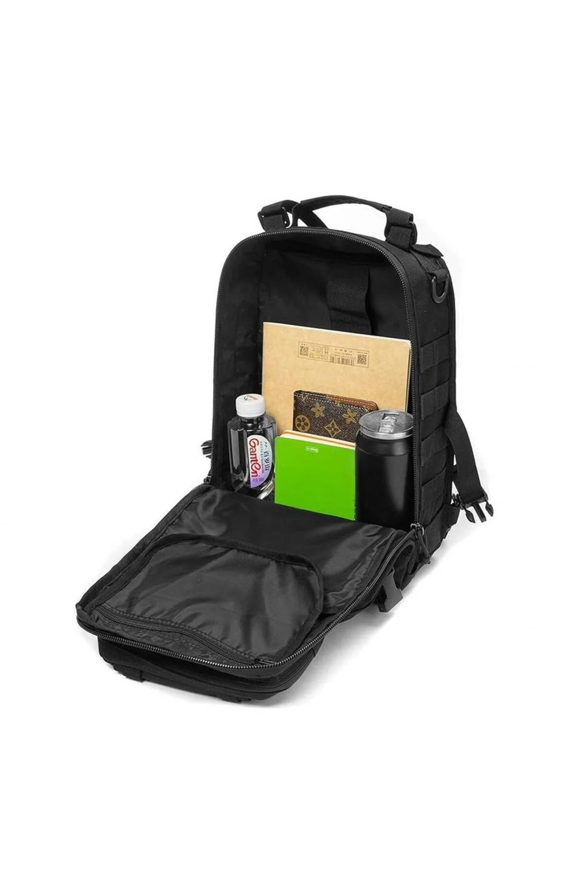 Taktikal TK1002 Bodybag 20 LT Çapraz Askılı Çanta Siyah