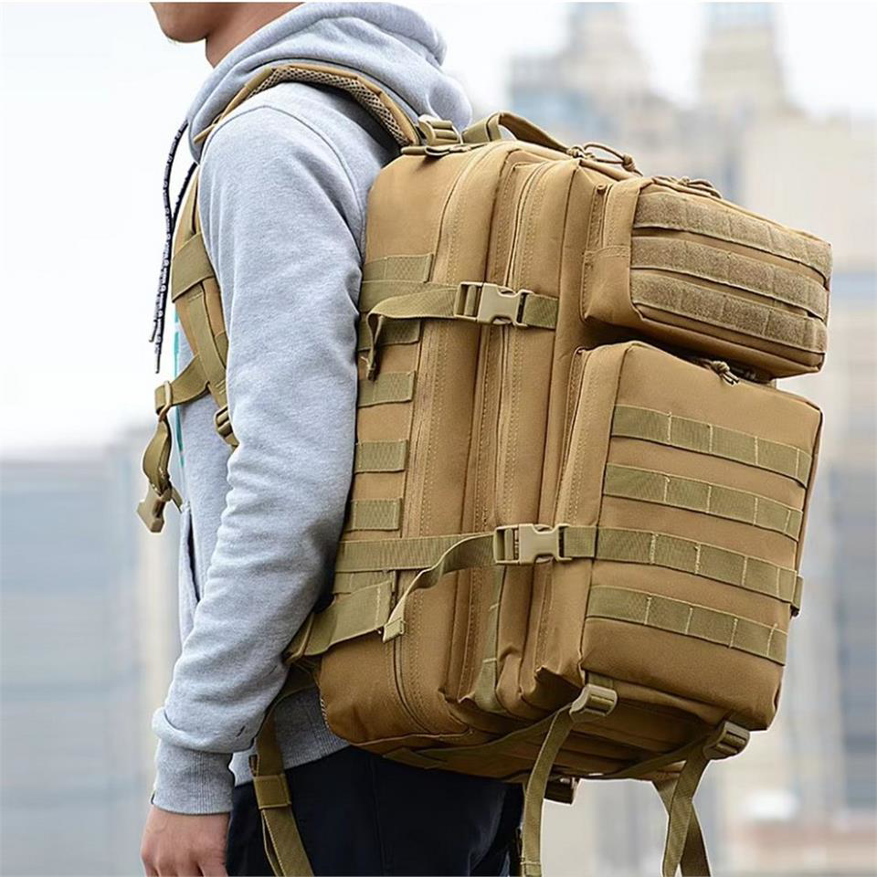 Çanta Yurdu Taktikal Tk1100 Taktic 45 Lt Sırt Çantası Wolf Brown Kahve