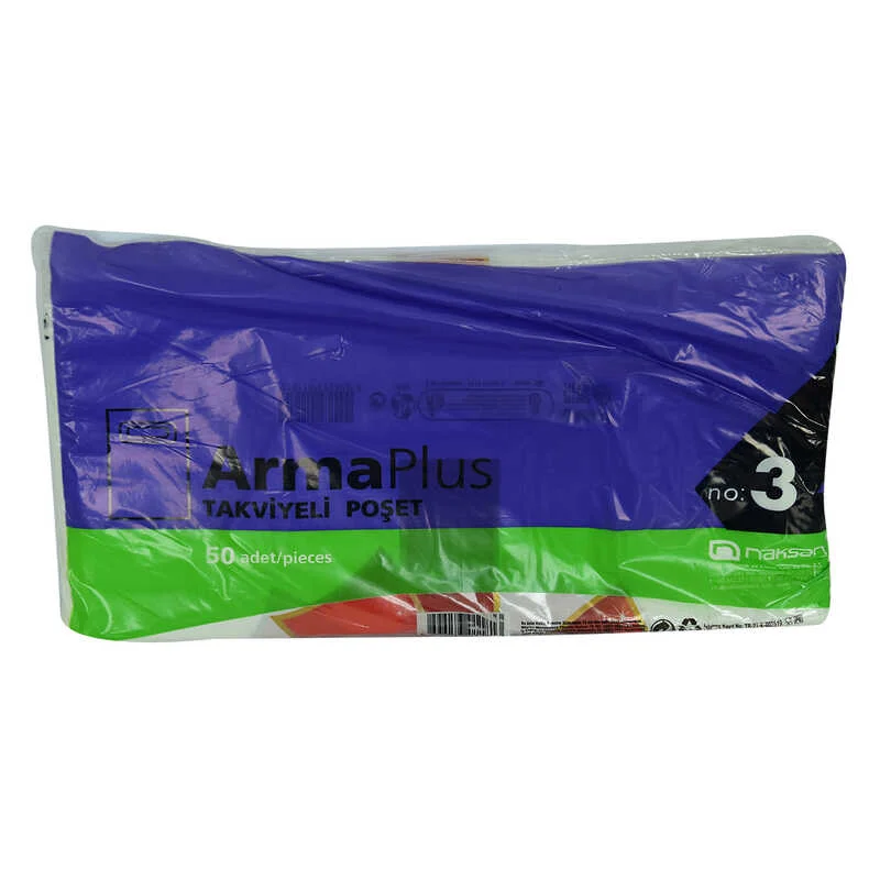 Takviyeli Çanta Poşet 30x45 cm - 50'li Karma Desen Renkli Dayanıklı Alışveriş Poşeti Fiyatı, Yorumları ve Özellikleri