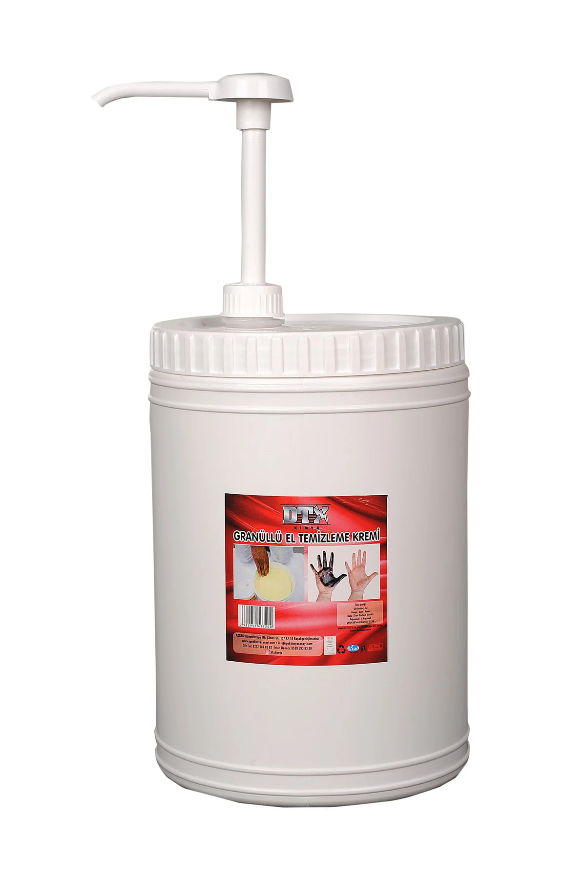 Talaşlı El Temizleme Sabunu ( Kremi ) 4 Kg Talaşlı El Temizleme Sabunu ( Kremi ) 4 Kg