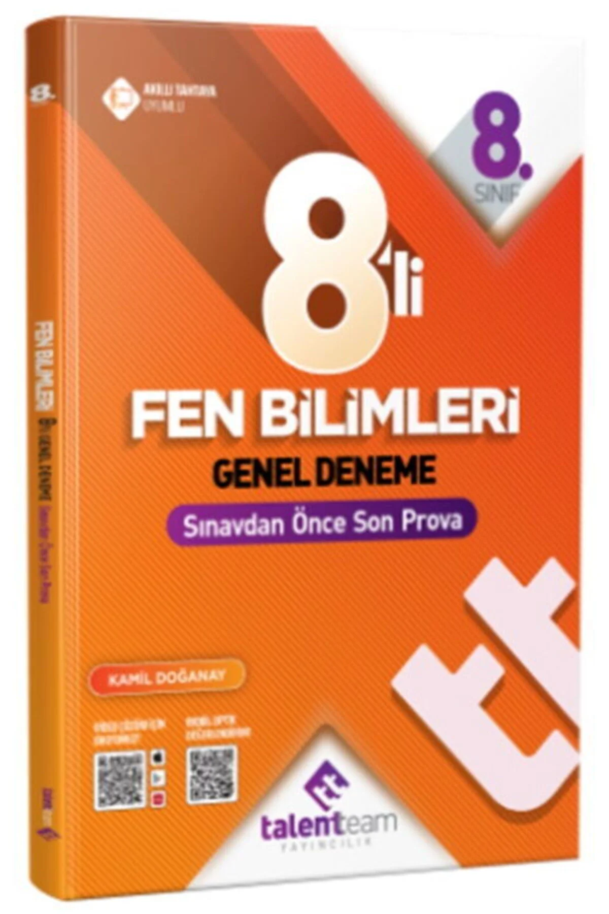 Talentteam Yayınları 8. Sınıf Fen Bilimleri 8 li Genel Deneme
