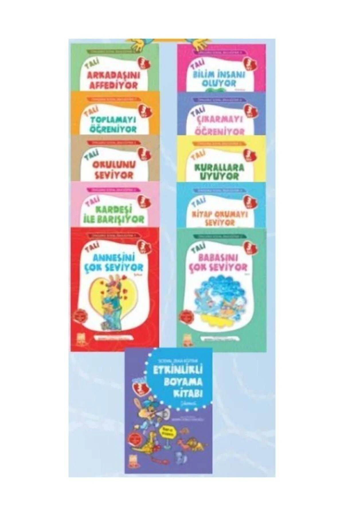 Tali - 3 Öykülerle Sosyal Zeka Eğitimi (10 KİTAP SET) Tali - 3 Öykülerle Sosyal Zeka Eğitimi (10 KİTAP SET)