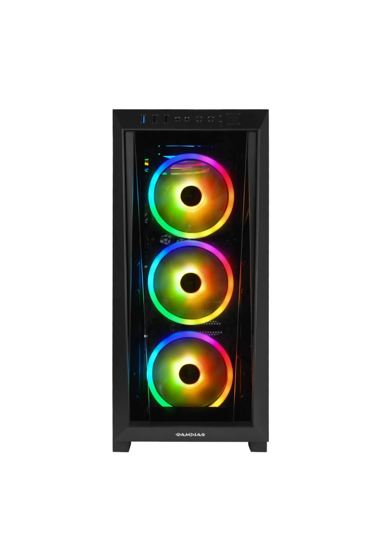 TALOS M1 Elite, 850W, 80+ Bronze, Tempered Glass, ARGB, ATX GAMING KASA