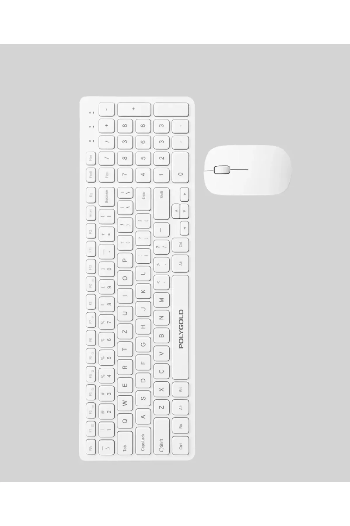 Tam Boy Kablosuz Klavye Mouse Seti - Gelişmiş Bağlantı Ve Sessiz