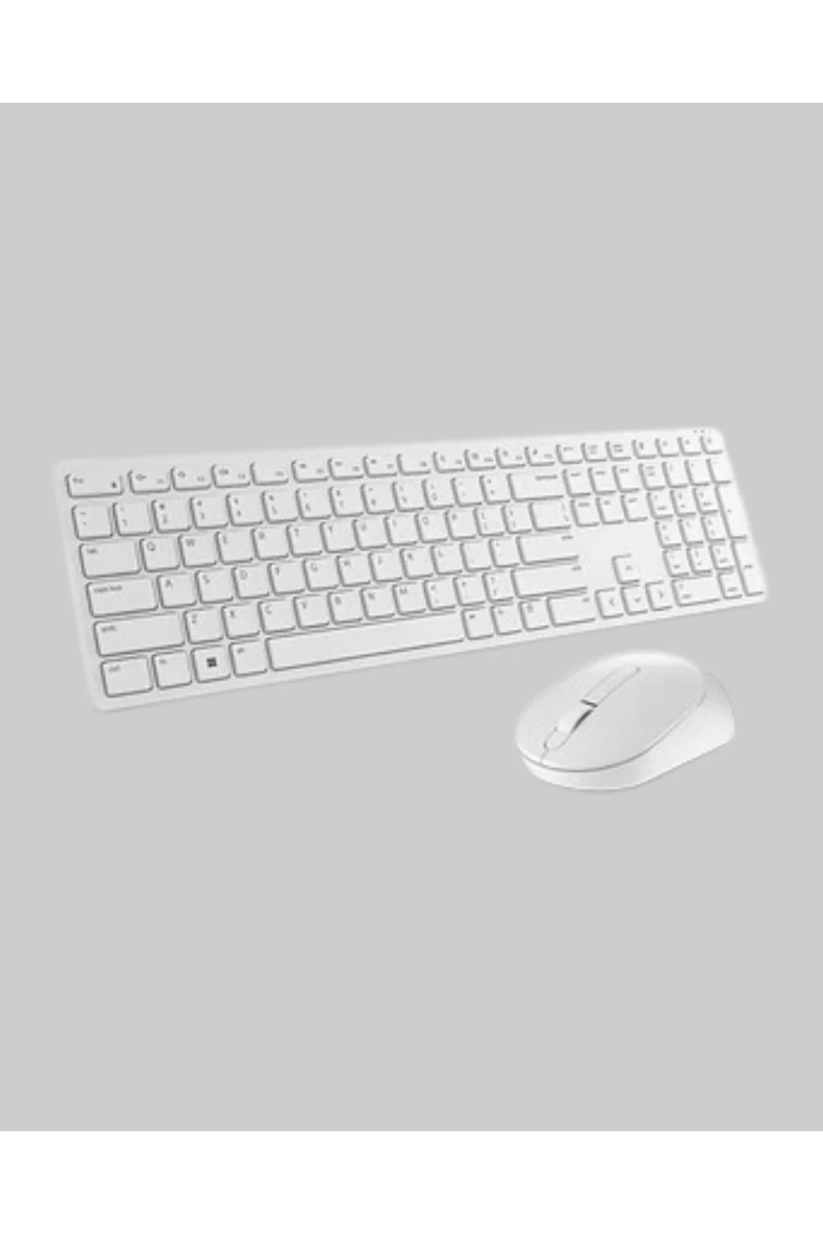 Tam Boy Kablosuz Klavye Mouse Seti - Gelişmiş Bağlantı ve Sessiz 
