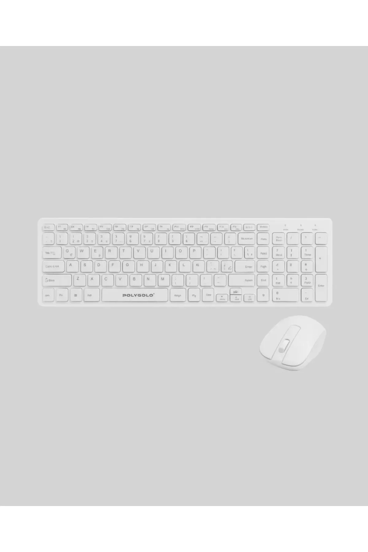 Tam Boy Kablosuz Klavye Mouse Seti - Gelişmiş Bağlantı Ve Sessiz