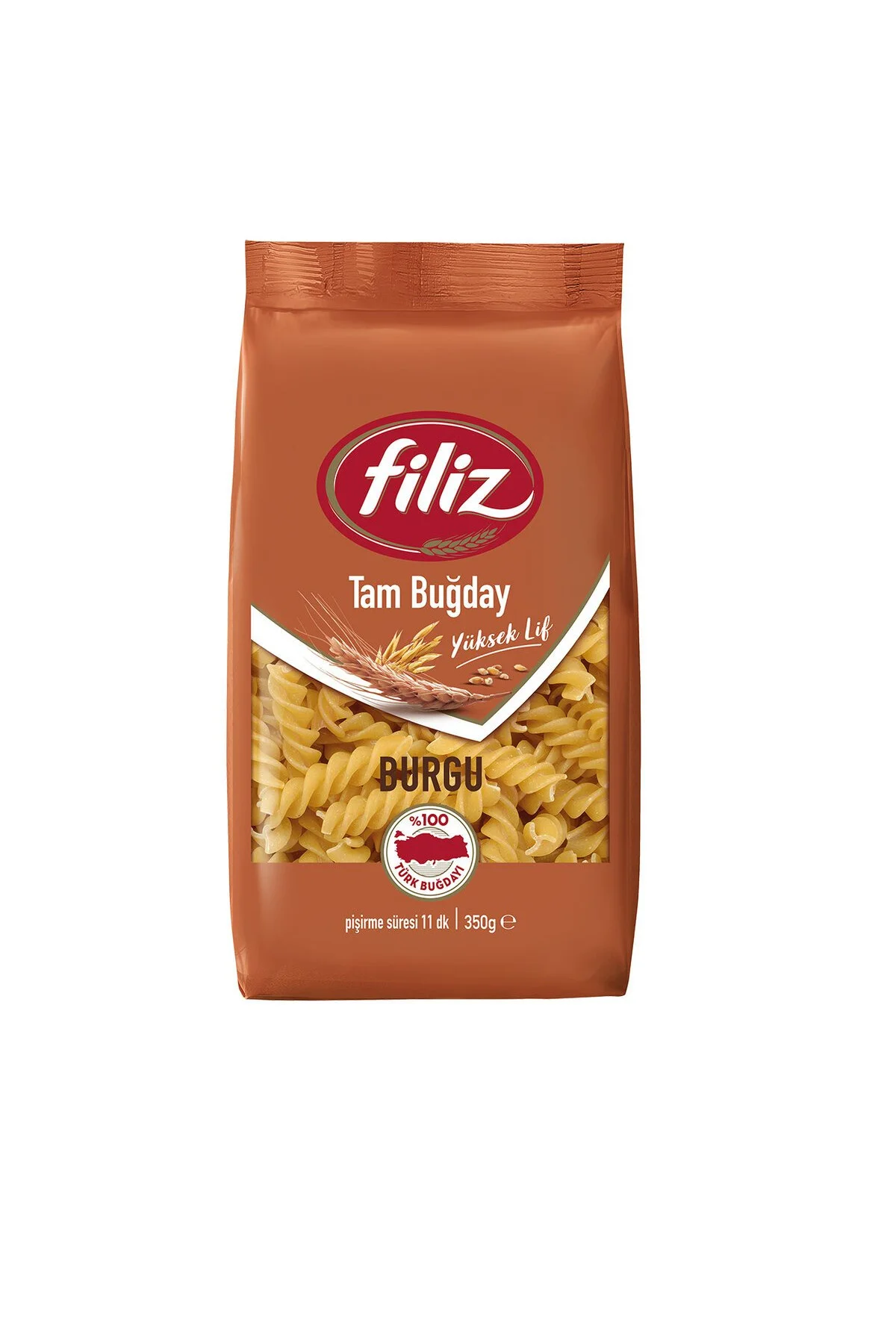 Tam Buğday Burgu 350 gr X 3 Adet