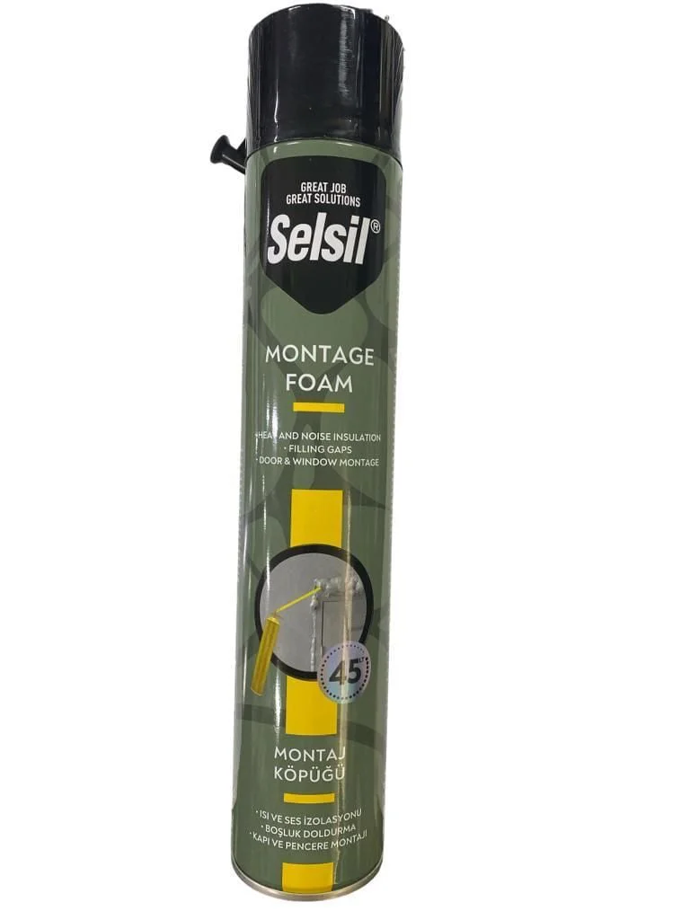 Tam Dolum Poliüratan Montaj Köpüğü 845 gr