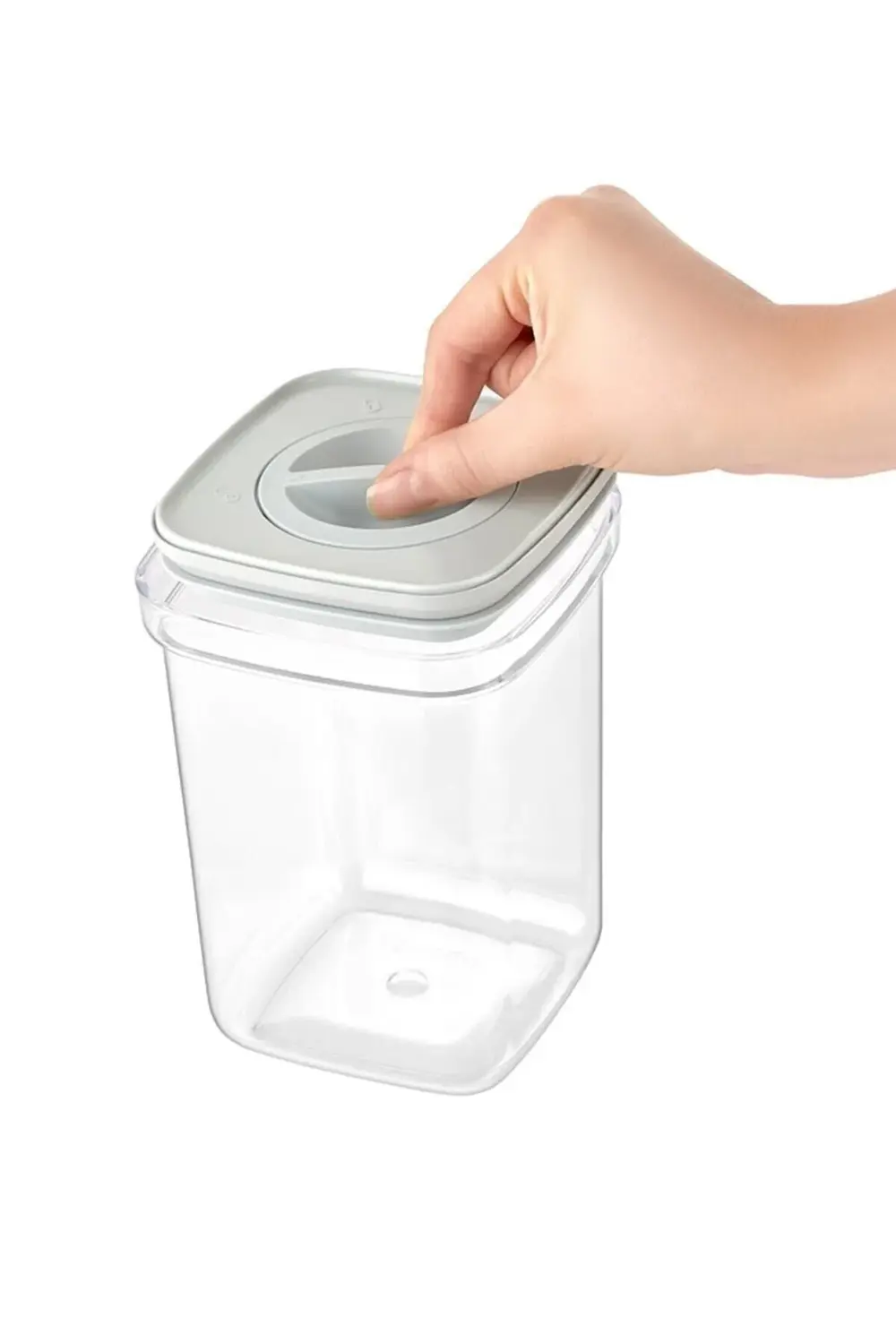 Tam Vakumlu Kilitli Sızdırmaz Şeffaf Saklama Kabı 6'lı 1100ml