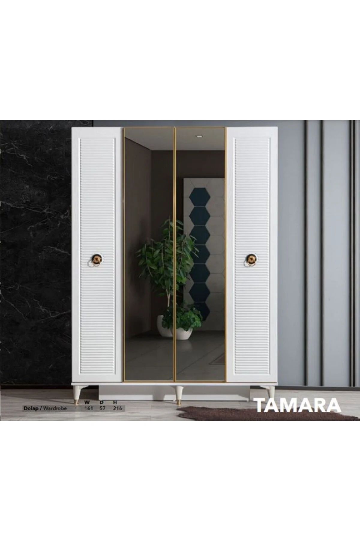 Tamara 4 Kapılı Dolap Fiyatı, Yorumları ve Özellikleri