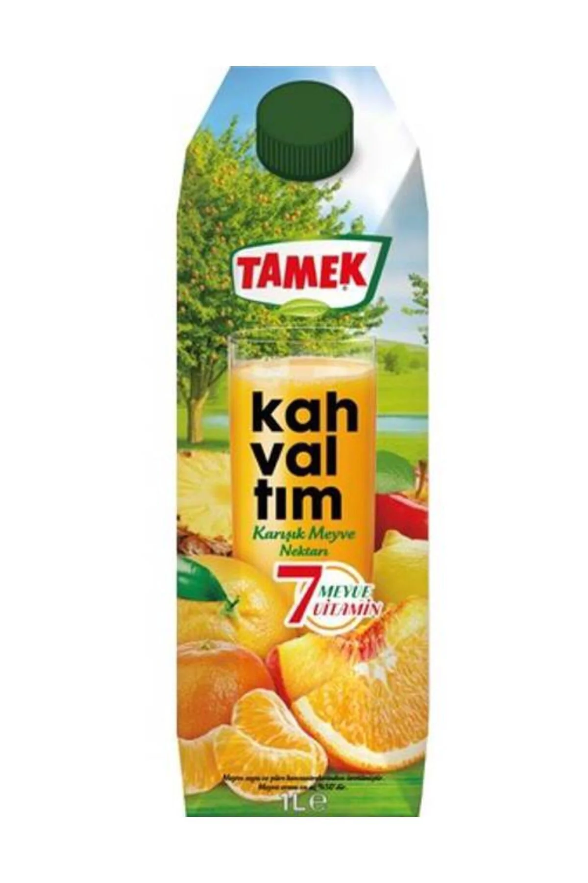 Tamek Kahvaltım Yedi Meyve Karışık Meyve Suyu 1 L