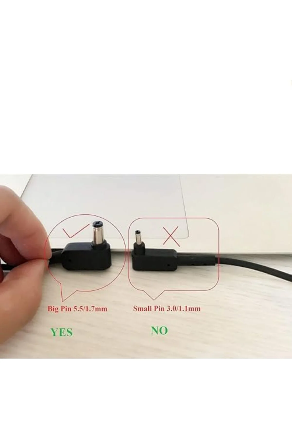 TAMGÜN 19V 2.37a 45w 5.5 x 1.7mm Büyük Pin Adaptörü Şarj Cihazı Y