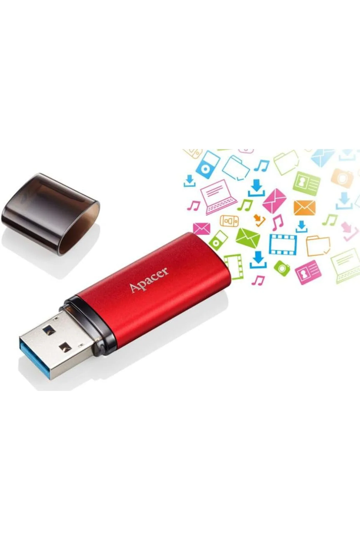 TAMGÜN Apacer AH25B 64GB 3.2 USB BELLEK (AP64GAH25BR-1) TAMGÜN 11