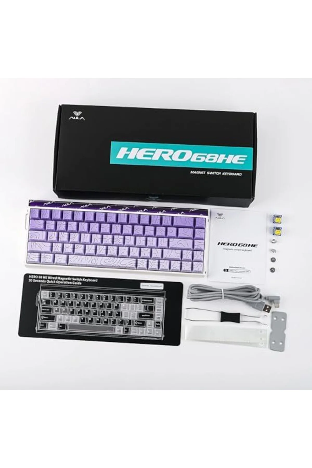 TAMGÜN Aula Hero 68 He Manyetik Klavye Trigger Dragon Switch 8000