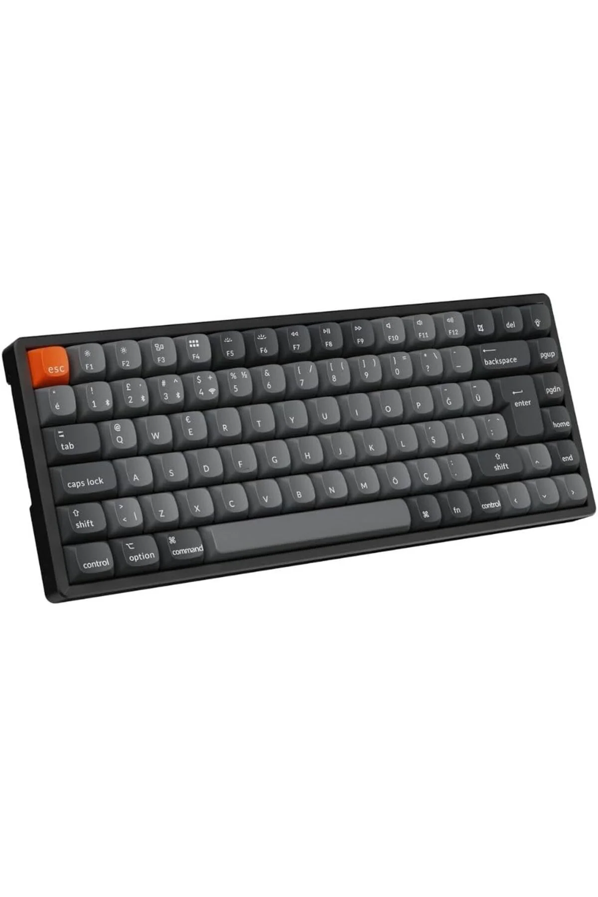 TAMGÜN Keychron K2 Max%75 RGB Türkçe Red Switch Kablosuz Alüminyu