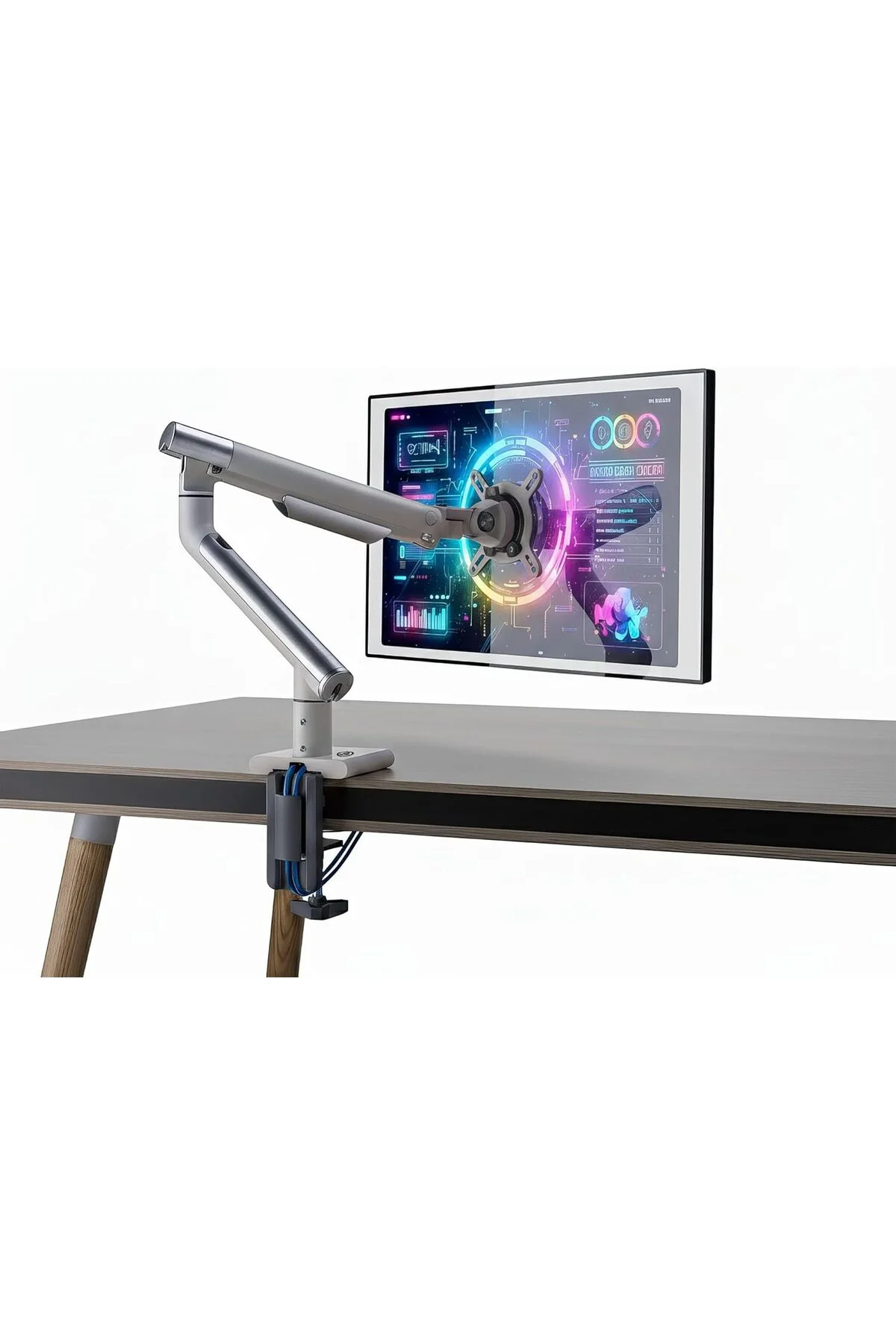 TAMGÜN NPO STD49012UW 17"-32" Ultra Slim Alüminyum Monitör Kolu, TAMGÜN NPO STD49012UW 17"-32" Ultra Slim Alüminyum Monitör Kolu,