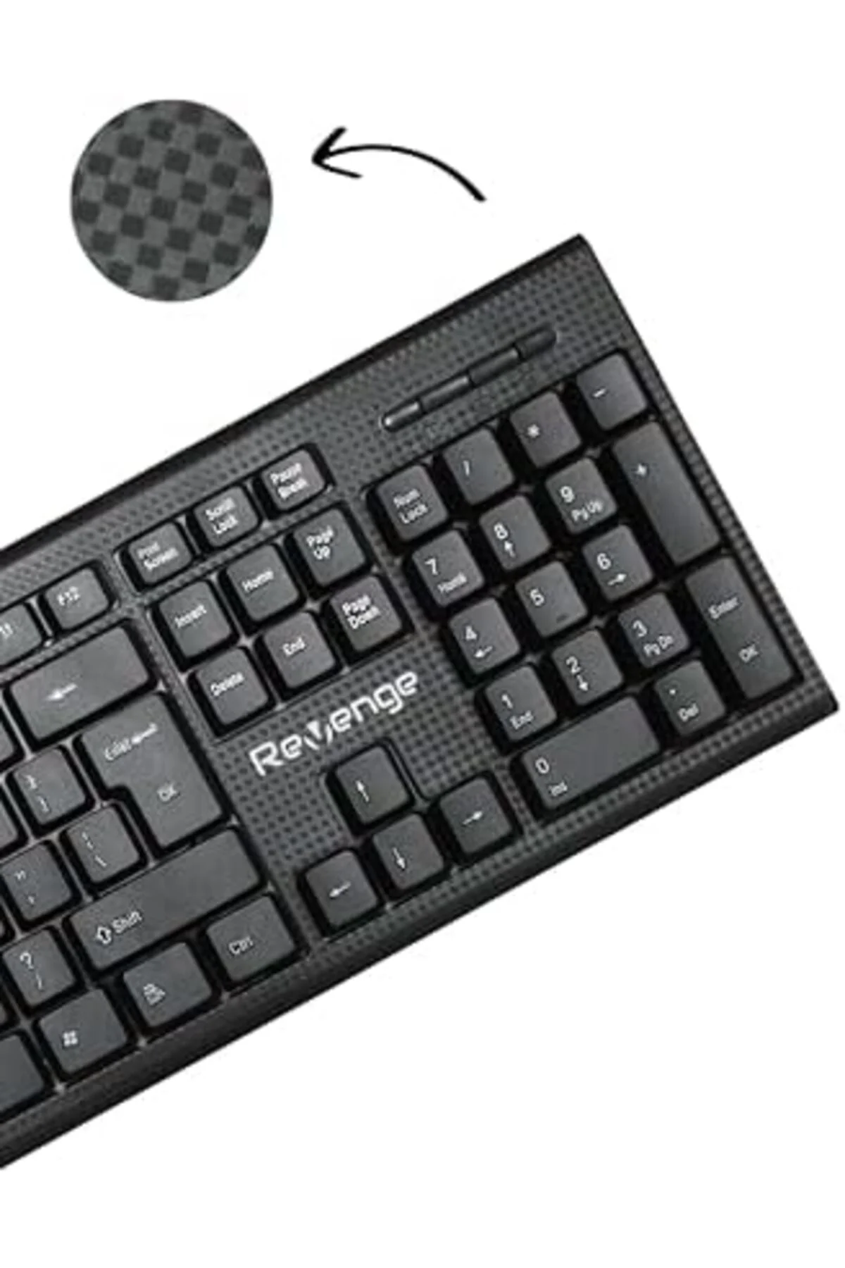 TAMGÜN REVENGE Deskmate+ Siyah Türkçe Q Ev Ofis Kullanımına Uygun