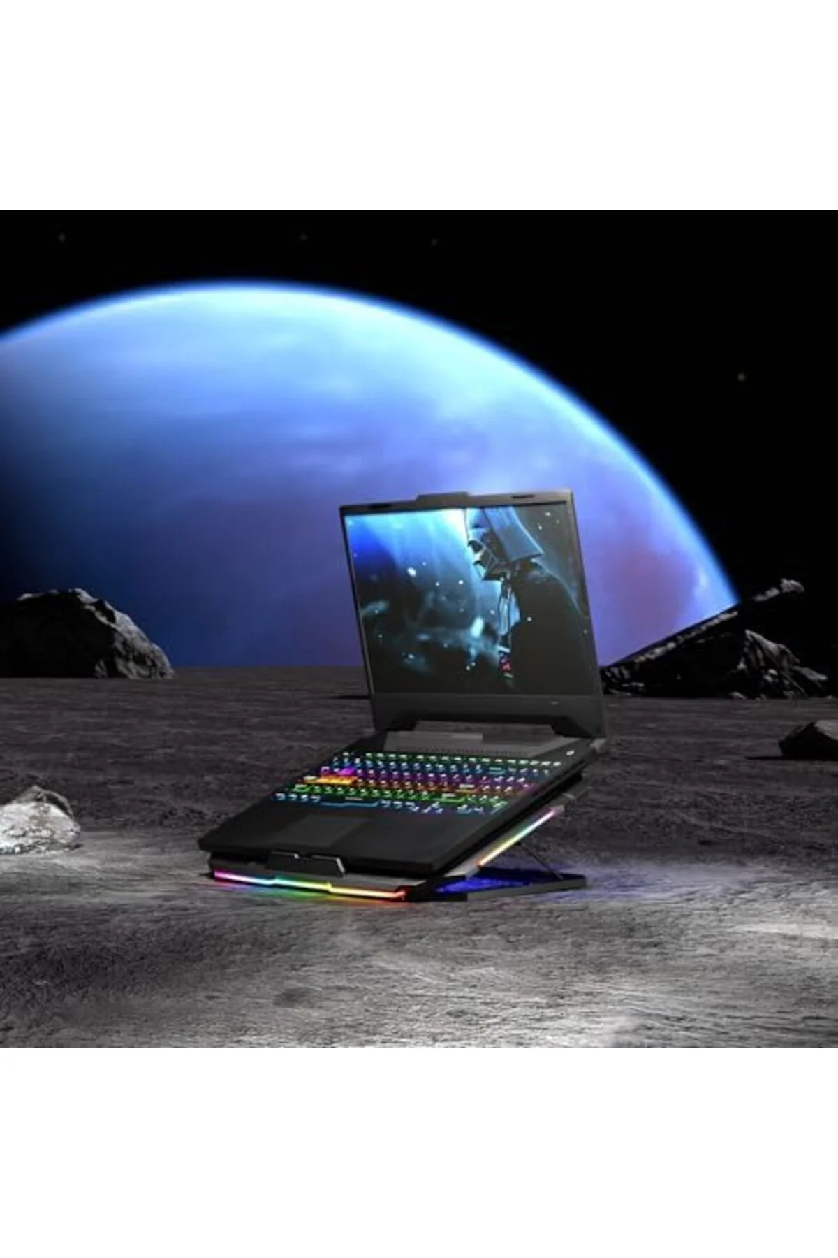 TAMGÜN S46 "12-17" İnç RGB Işıklı 2 Fanlı Yükseklik Ayarlı USB Po TAMGÜN S46 "12-17" İnç RGB Işıklı 2 Fanlı Yükseklik Ayarlı USB Po