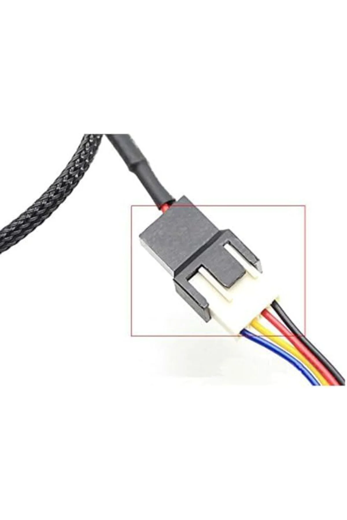 TAMGÜN SATA Power to Fan Çevirici, 4 Port Y Pin PWM Çoklayıcı Spl