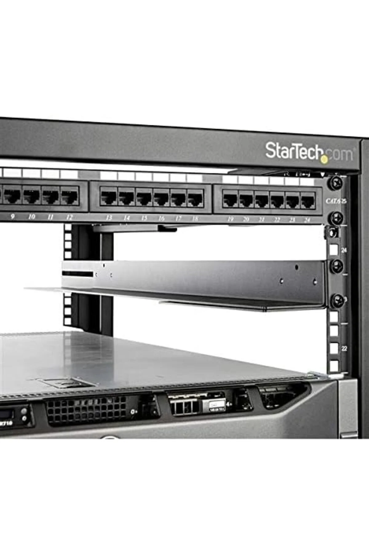 TAMGÜN StarTech.com 1U 19" Sunucu Raf Rayları - 24-36" Ayarlanabi