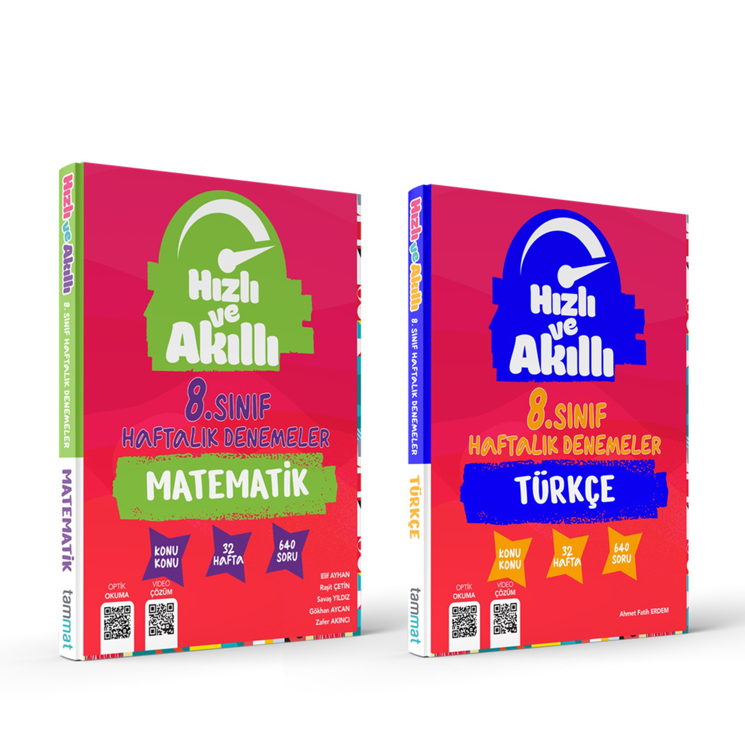 Tammat 8.Sınıf Matematik ve Türkçe 32 Haftalık Deneme Seti 2 Kita