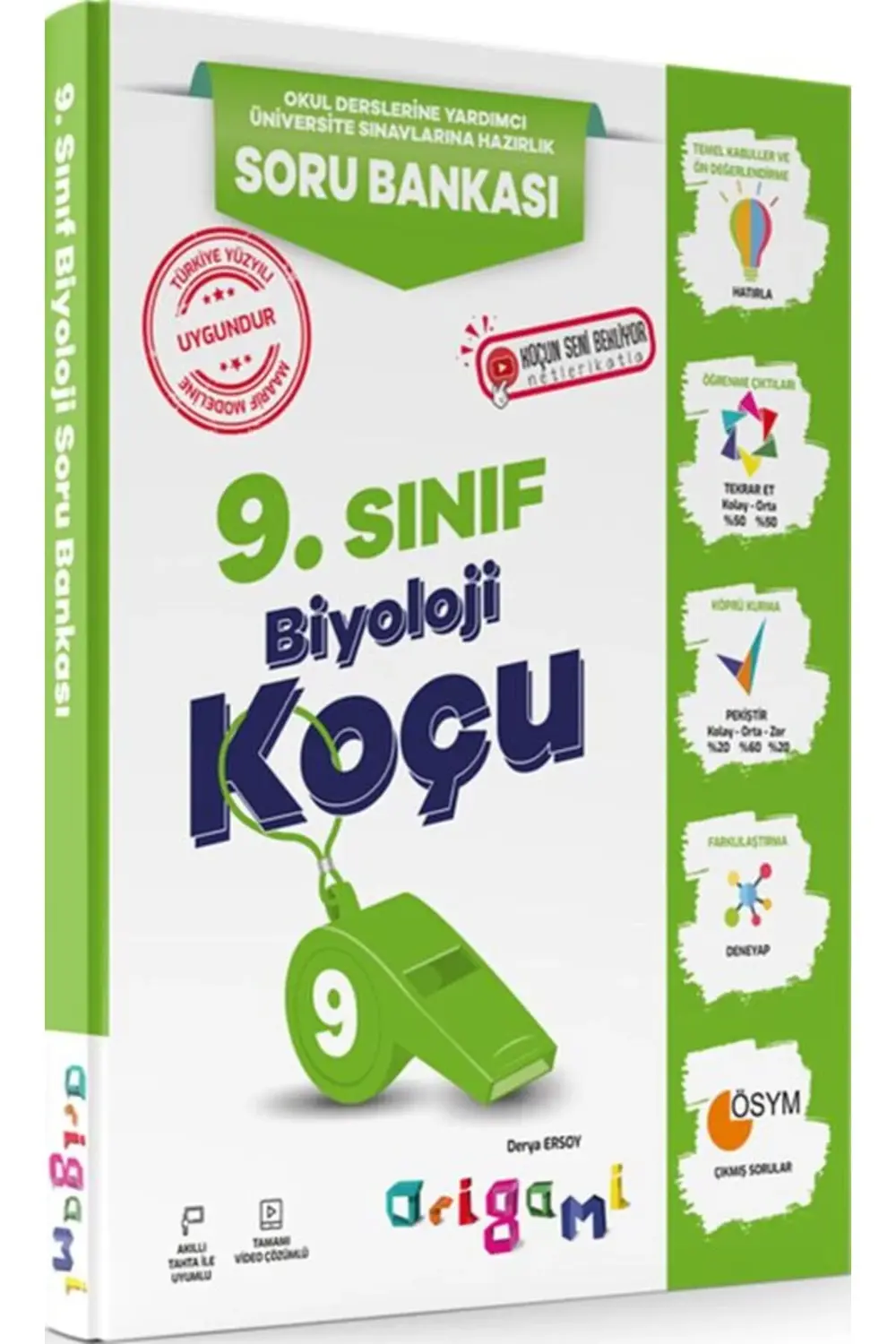 Tammat Yayıncılık 9. Sınıf Biyoloji Origami Soru Bankası