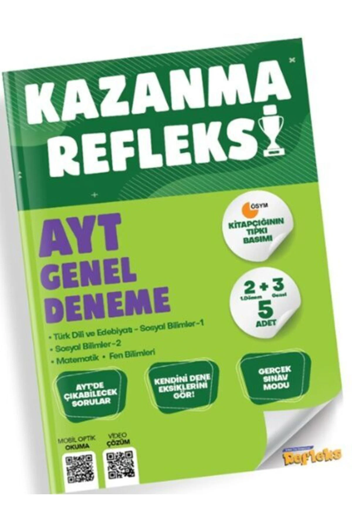 Tammat Yayıncılık AYT Genel Kazanma Refleksi Branş Deneme