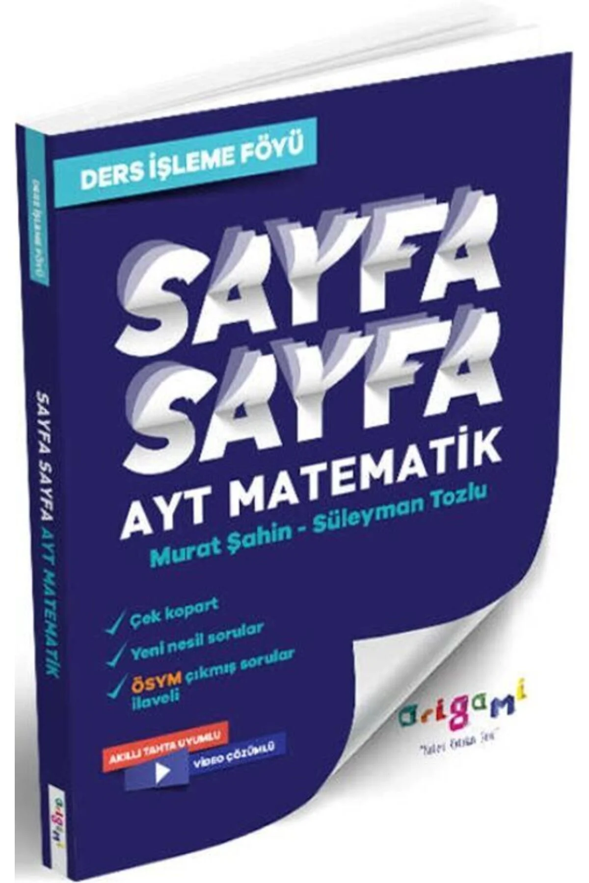 Tammat Yayıncılık AYT Matematik Sayfa Sayfa Ders İşleme Föyü